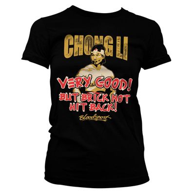 Bloodsport Chong Li Girly Tee Damen T-Shirt Black