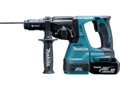 MAKITA DHR243RTJ Akku-Kombihammer für SDS+ 18 V / 5,0 Ah / 24mm / 2,0 J