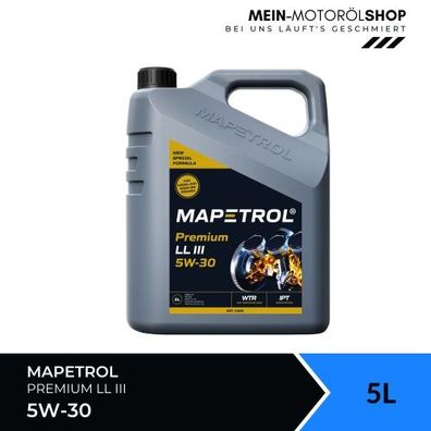 Mapetrol Premium LL III 5W-30 5 Liter