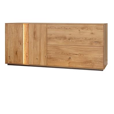 Braune Holz Kommode Wohnzimmer Kommoden Luxus Schubladen Sideboard Neu