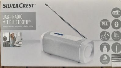 Silvercrest® Bluetooth Lautsprecher »SBL D6 A1« mit DAB+ Radio