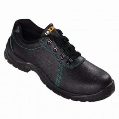 teXXor® S1-Sicherheitshalbschuhe ROUEN schwarz/grün 6110 36 Gr.36