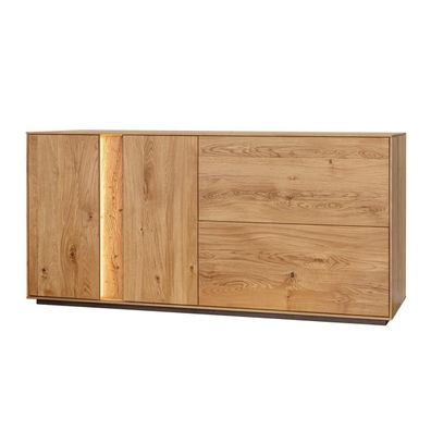 Wohnzimmer Designer Holz Kommode Sideboard Luxus Anrichte LED-Kommode