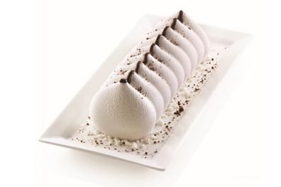 Baiser 3D meringa dessert eis kuchen portionierbar Silikon backform Silikomart