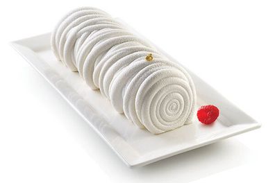 Lana 3D Silikonform rolle verflochten dessert kuchen eis backen Silikomart