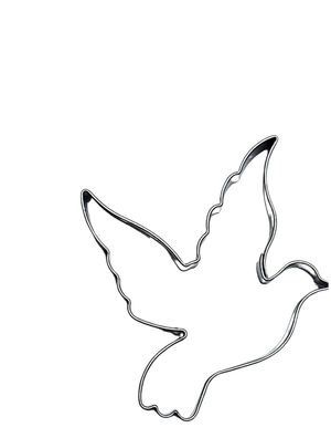 Taube Vogel Ausstecher Backen Frieden Hochzeit Plätzchen Tier Keks Natur Symbol