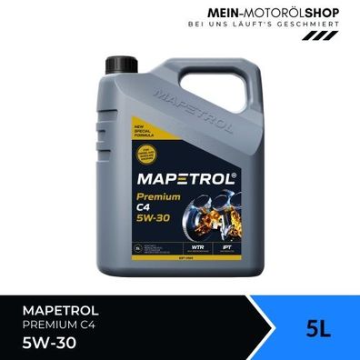 Mapetrol Premium C4 5W-30 5 Liter