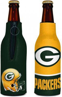 Green Bay Packers Neopren Bottle Cooler American Football NFL Grün
