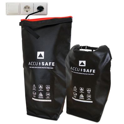Accu Safe XL, feuerfeste Akkutasche für E-bikes & Co | Laden, Lagerung, Transport