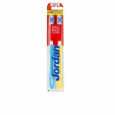 JORDAN TOTAL CLEAN cepillo dental #suave 2 uds
