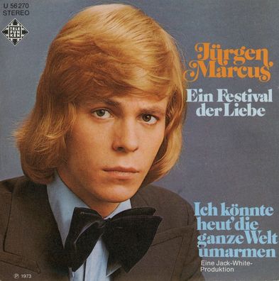 7" Cover Jürgen Marcus - Ein Festival der Liebe