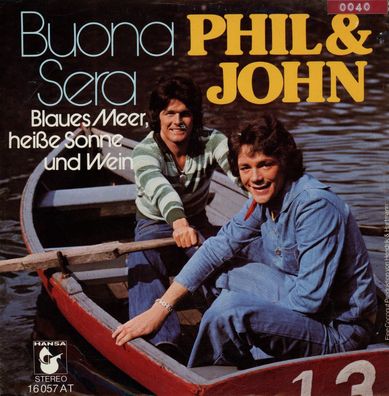 7" Cover Phil & John - Buona Sera