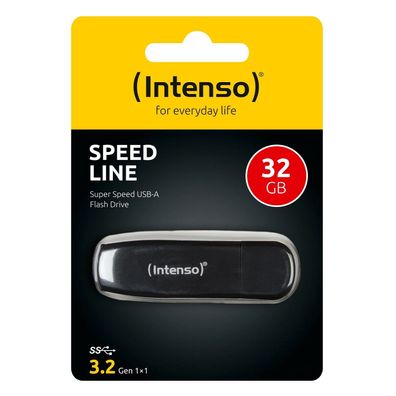 Intenso USB 3.2 Stick Speicherstick Speed Line Fast USB Datenspeicher 32GB