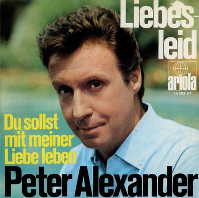 7" Cover Peter Alexander - Liebesleid