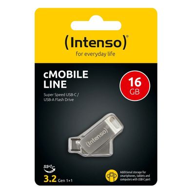 Intenso cMobile Line USB-C Metall Speicherstick USB 3.2 Stick 16GB 32GB 64GB