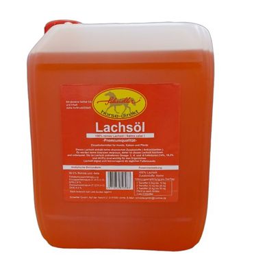 Lachsöl 10 Liter - reines, frisches Lachsöl - die besondere Qualität - Barföl