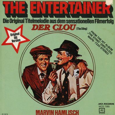 7" Cover Marvin Hamlisch - The Entertainer