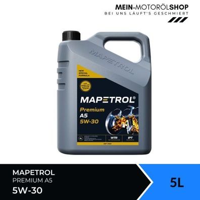 Mapetrol Premium A5 5W-30 5 Liter