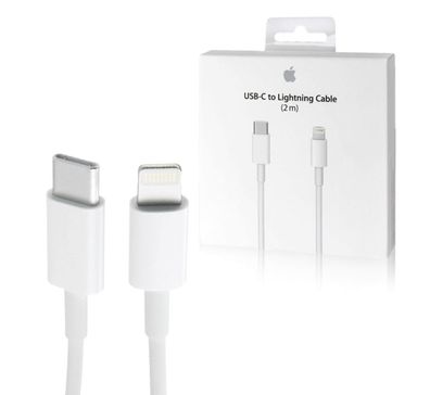 Original Apple Lightning zu USB-C Typ-C Kabel 2 Meter iPhone 12 Pro / 12 Pro Max