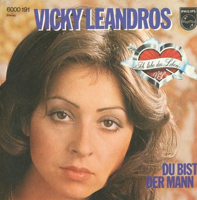 7" Cover Vicky Leandros - Ich liebe das Leben