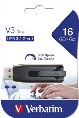 Verbatim V3 Store n Go USB-Stick 3.2 16GB 32GB 64GB 128GB 256G Speicherstick