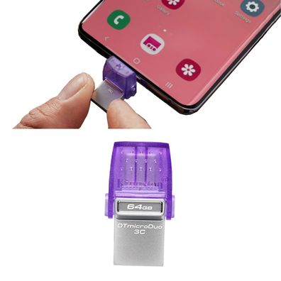 OTG USB-C Speicher Für Samsung Galaxy Z Flip 3 5G Speicherplatzt 64GB 128G 256GB