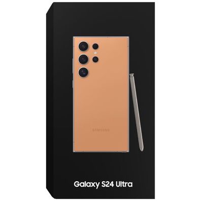 Samsung Galaxy S24 Ultra - 512GB - Titanium Orange (Dual SIM) wie neu