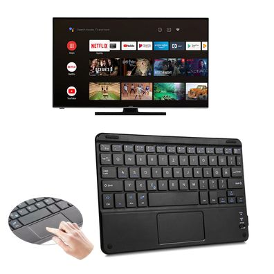 Kabellos Fernseher Smart Tv Tastatur mit Touchpad Für Samsung Crystal UHD TV