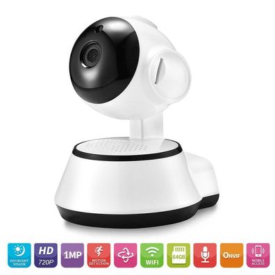 Überwachungskamera WIFI IP Kamera 1080P W-LAN Webcam Nachtsicht Babyphone Camara