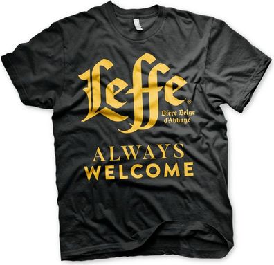 Leffe Always Welcome T-Shirt Black