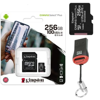 256 GB Speicherkarte Für Samsung Galaxy A21s Smartphone Kingston Micro SD Karte