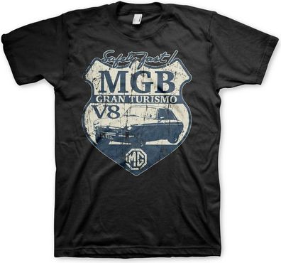 MG MGB Gran Turismo T-Shirt Black