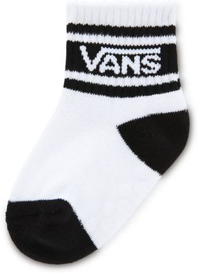 Vans Jungen Kids Fashion Socken It Vans Drop V Crew Toddler (12-24Mo 1P) White-Black
