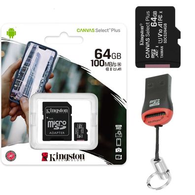 64 GB Speicherkarte Für Galaxy A52 Smartphone Kingston Micro SD Karte 64GB
