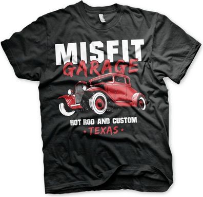 Misfit Garage Hot Rod & Custom T-Shirt Black