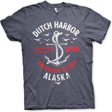 Deadliest Catch Dutch Harbor T-Shirt Navy-Heather