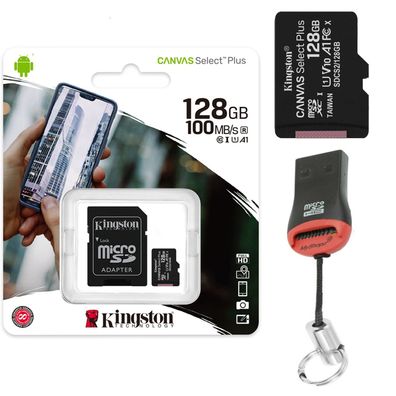 128GB Speicherkarte F Galaxy Tab A7 10.4 2020 Smartphone Kingston Micro SD Karte