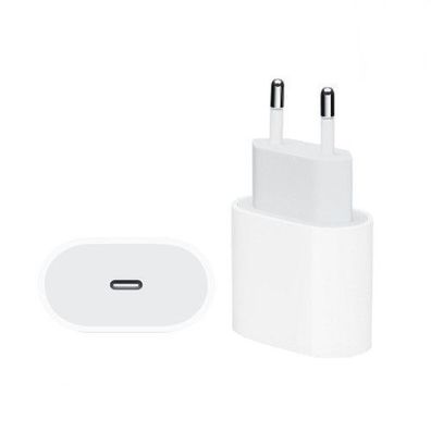 Apple 20W USB-C Power Adapter Ladegerät MHJE3ZM/ A in weiß für iPhone 13, 14, 15 Pro