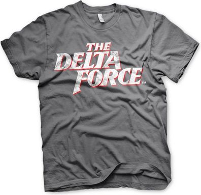 The Delta Force Washed Logo T-Shirt Dark-Grey