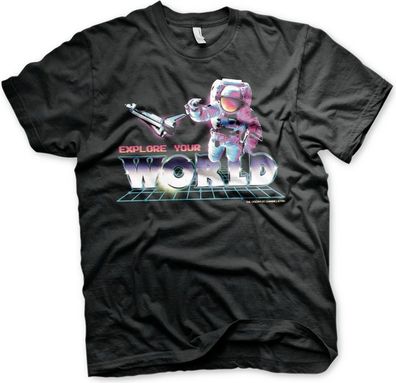 Discovery Channel Explore Your World T-Shirt Black