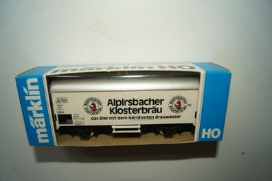 h0 Märklin Güterwagen 4417 Alpirsbacher Klosterbräu, neuw./ ovp