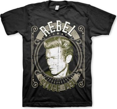 James Dean Rebel Since 1931 T-Shirt Black