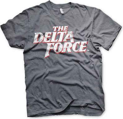 The Delta Force Washed Logo T-Shirt Dark-Heather