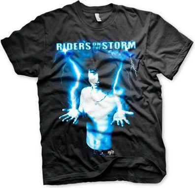 Jim Morrison Riders On The Storm T-Shirt Black