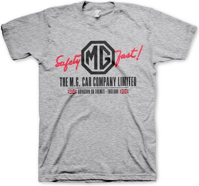 The MG Cars Co. England T-Shirt Heather-Grey