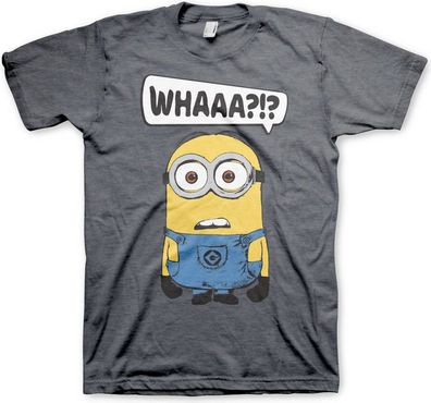 Minions Whaaa?!? T-Shirt Dark-Heather
