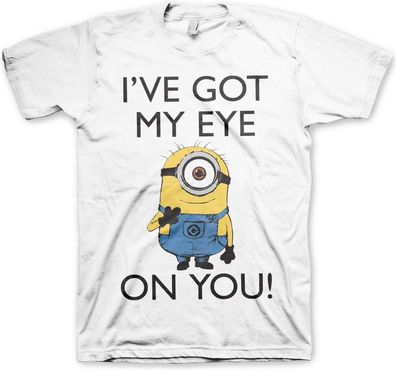Minions I Got My Eye On You T-Shirt White