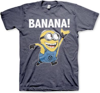 Minions Banana! T-Shirt Navy-Heather