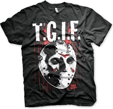 Friday The 13th T.G.I.F. T-Shirt Black