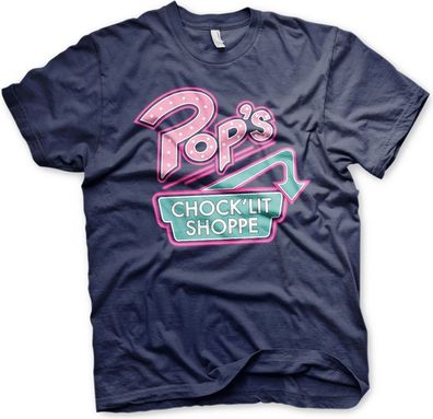 Riverdale Pop's Chock'Lit Shoppe T-Shirt Navy